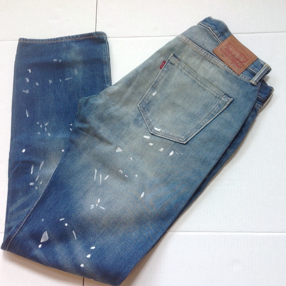 Levi's 501 Fit Jeans Splash Light Denim